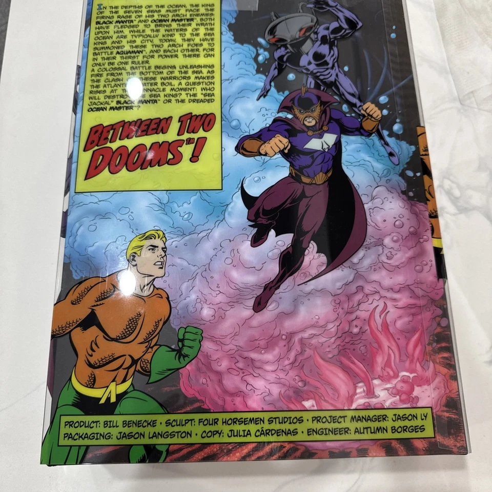 美泰 2018 SDCC 独家 AQUAMAN BETWEEN 两个 DOOMS DC Multiverse 3 包 — 第 4/4 张图片