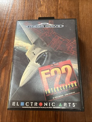 F22 Interceptor - Sega Mega Drive Game - Very Good Condition