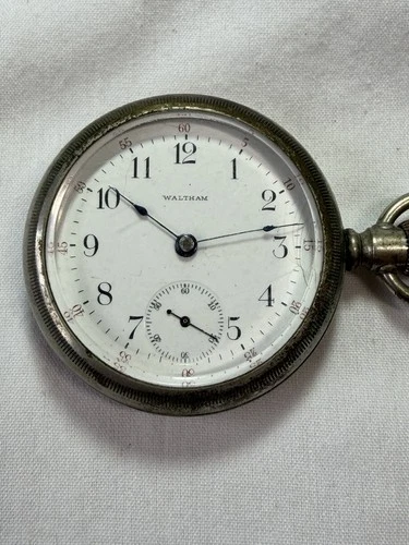 Antique Waltham Pocket Watch 15J Fahys Oresilver Case 1901-02 Not Running