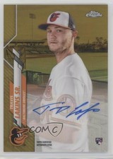 2020 Topps Chrome Update Target Gold Refractor 20/50 Travis Lakins Sr Auto 0ba6