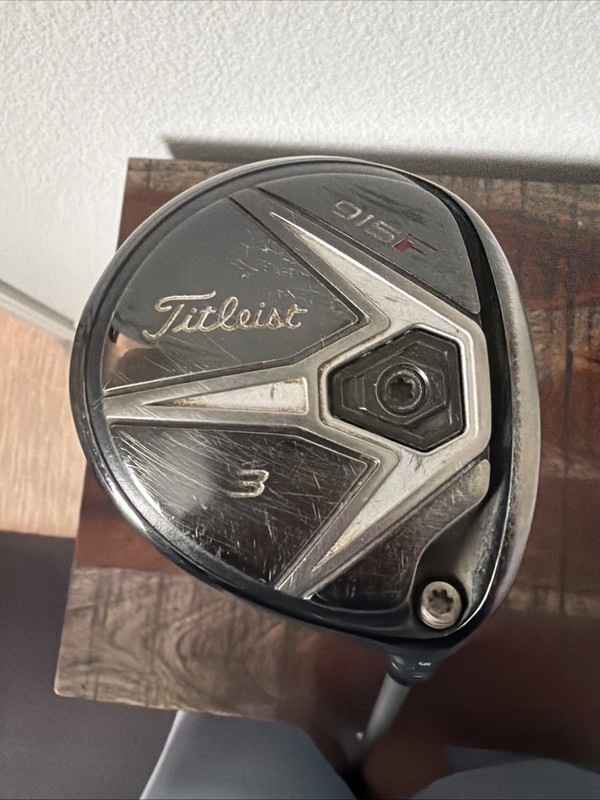 TITLEIST 915 F # 3 FAIRWAY WOOD 15* DIAMANA BLUE x5ct 70g STIFF FLEX