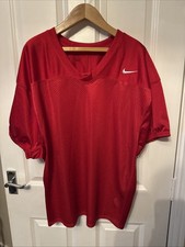 Nike Red American Football Varsity Shirt Size XL Bnwot Rare