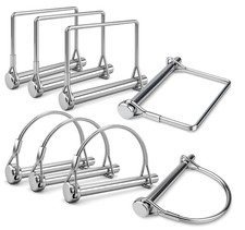 8-pack Trailer Hitch Pins 14 X 2-34 Safety Coupler Pin Zinc-plated 8-pack Trailer Hitch Pins 14 X 2-34 Safety Coupler Pin Zinc-plated