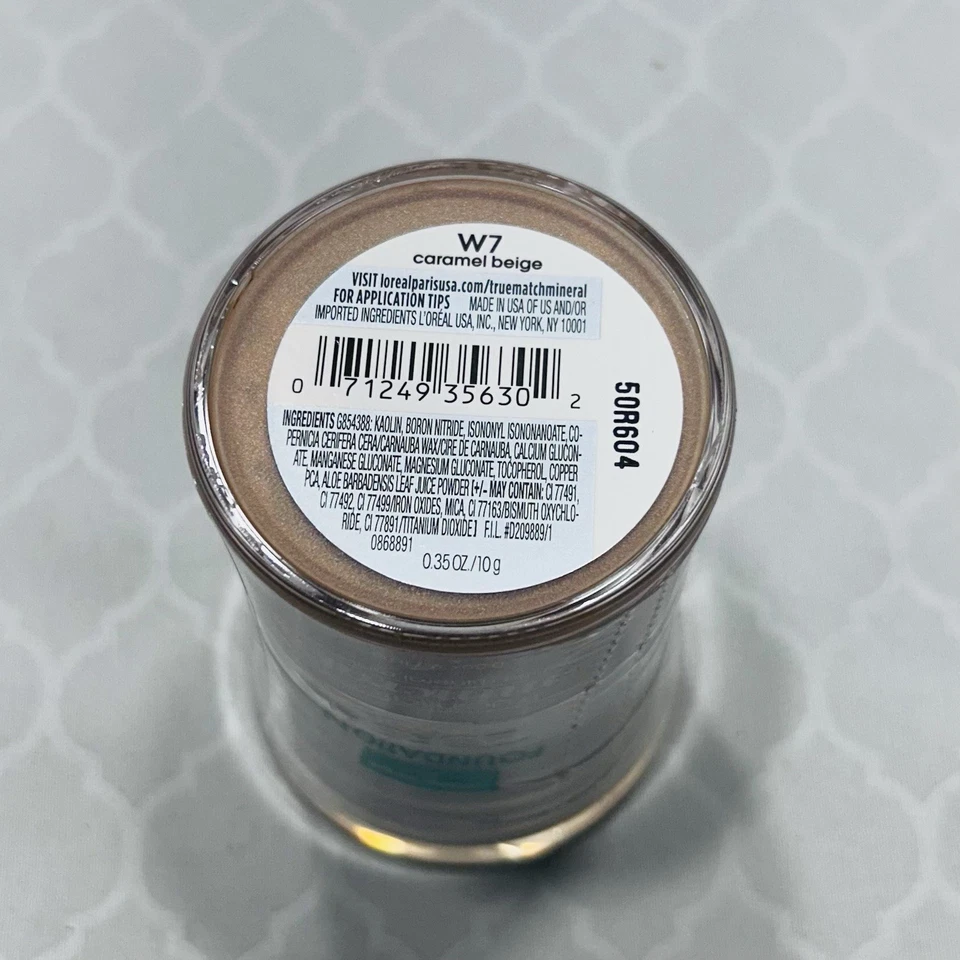 L’oreal true match caramel belge w7 foundation - Image 3 of 3