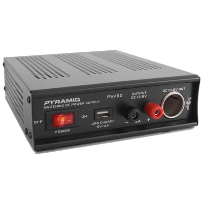 Pyramid Universal Compact Bench Power Supply - 9 Amp Regulated Home Lab Bench...