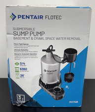 Pentair Flotec 3/4 HP Zinc Body Submersible H...