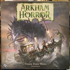Arkham Horror Under Dark Waves Expansion Unopened Fantasy Flight Games