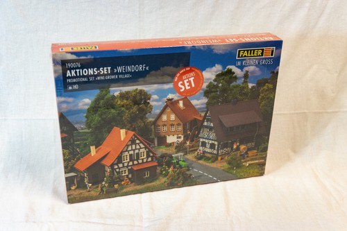 Faller 190076 Aktions-Set "Weindorf" H0, neu + OVP