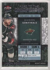 2014 Fleer Ultra Road to the Championship Jason Pominville (Round 1 4/28/14) n3t