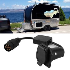 Trailer Connector Light Cable Converter Conversion Adaptor European 7 Pin