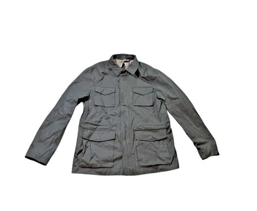 Charles Tyrwhitt Field Jacket Mens Size Large Cotton Blend Utility Coat Casual video thumbnail