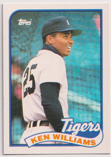 1989 Topps Traded #129T Ken Williams Detroit Tigers