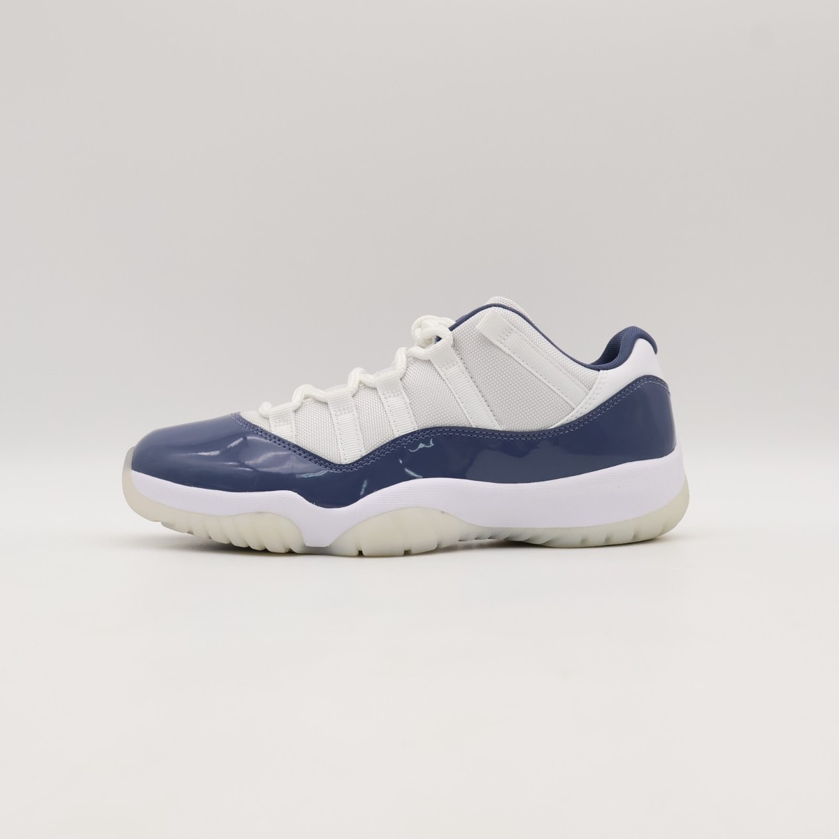 シューズ(男性用) Jordan retro 11 Navy blue Nike Air Jordan 11 Retro XI Low Navy Blue Gum Brand New With
