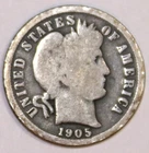 1905-O Barber Dime - Good - #2425E