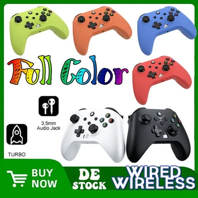 BONACELL Volle Farbe Wireless Controller Für Microsoft Xbox One,Series X/S,PC Gamepad NEU
