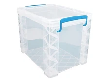 Super Stacker File Box, Letter Size, Clear (36872)