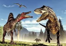 Jurassic Park Dinosaur Dino VLIES FOTOTAPETE ...