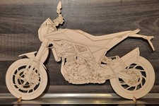 Husqvarna Nuda 900 2-D Modell aus Holz! Anseh...