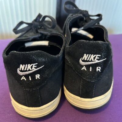 Men s Size 10 NIKE Better World Black Suede Leather Athletic Shoes Sneakers EUC