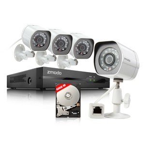 Zmodo-720p-4CH-NVR-HD-4-Outdoor-IR-Camera-Security-System-w-500GB-HDD-Renewed
