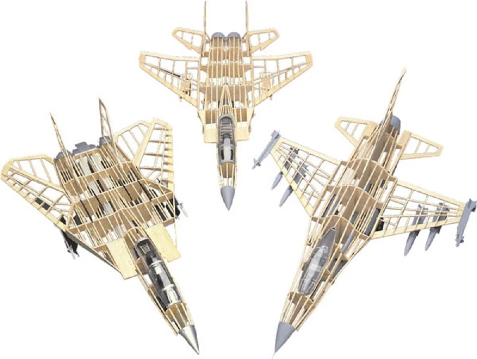 Guillow's Standmodelle F-15 Eagle Jet 1:40 Balsabausatz - Bild 2 von 2