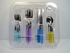 Cambridge Silversmith Unforgettable Style 16pc  Service For 4 Flatware NWB