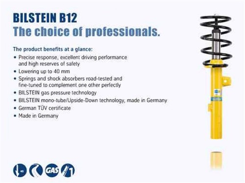 Bilstein B12 (Pro-Kit) For 05-10 Volkswagen Jetta (All) Front &amp; Rear - Bild 7 von 10
