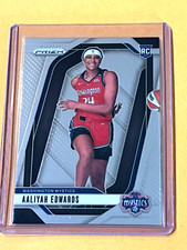 AALIYAH EDWARDS 2024-25 PANINI PRIZM WNBA ROOKIE MYSTICS SILVER RC