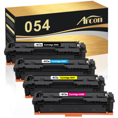 4 Toner für Canon 054 CRG 054 Color imageCLASS MF640 iSensys LBP640 MF642CDW