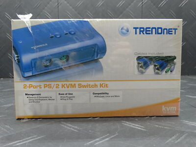 TRENDnet TK (TK205K) 2-Ports External KVM switch PS/2
