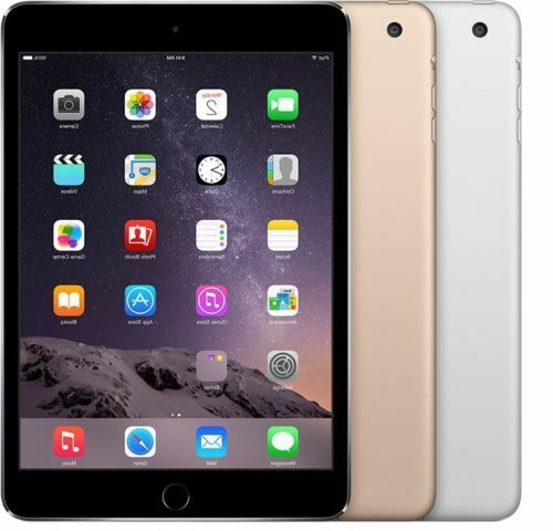 Apple iPad Mini 3 16GB 32GB 64GB 128GB szary srebrny złoty WLAN lub telefon komórkowy - dobry - Zdjęcie 1 z 7