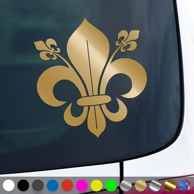 Lilie Aufkleber Französische Fleur De Lis Lys Sticker Auto Geschenkidee