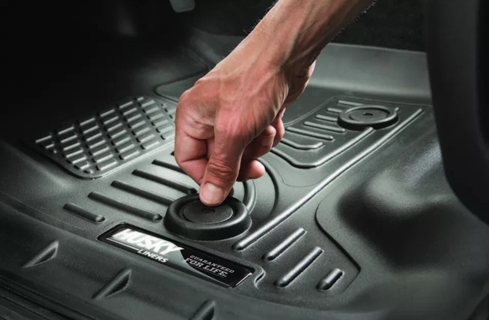 Husky Liners 2014 Mazda 3 - Weatherbeater Series Black Floor Mats, Front & 2 Row Foto 4 de 4