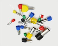 New 600pcs Wire Copper Crimp Connector Insulated Cord Pin End Terminal Box
