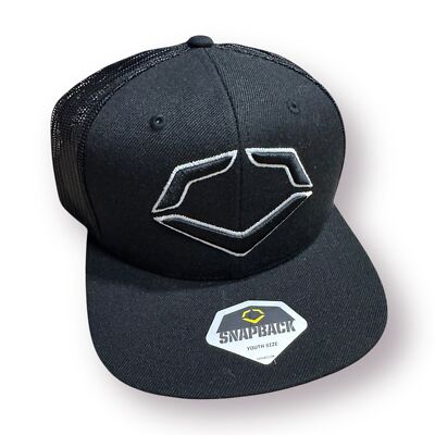 EvoShield Youth B.I.G. Snapback Hat Adjustable OSFM Mesh Back Cap