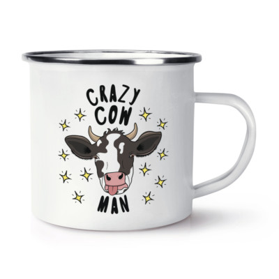 Mug émaillé Rétro "I'm A Candycorn" - Blanc - Céramique - Fun Et Original