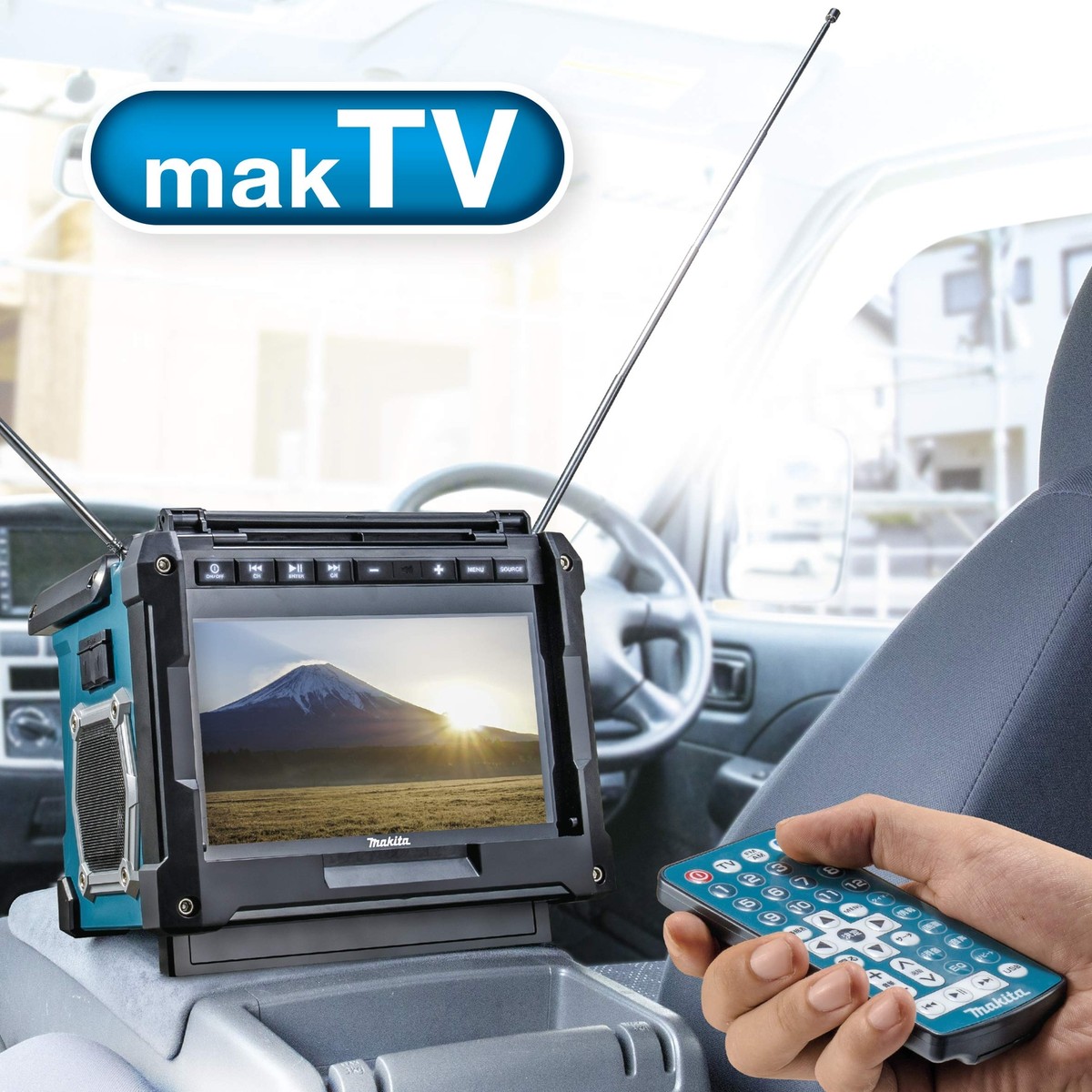 Makita 10.8~18V Wireless Speaker TV100 TV&Radio Bluetooth USB