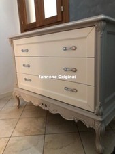 COMO' COMODINI TRITTICO CLASSICO  BAROCCO CAMERA DA LETTO PERSONALIZZABILE 