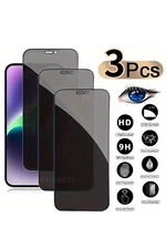3x protectores pantalla vidrio templado Privacidad Para Apple iPhone 16 Pro
