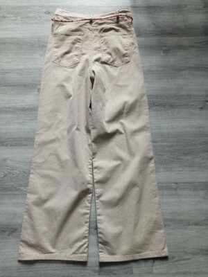 I CODE PANTALON large fluide 2 en 1 taille haute et basse femme coloris gris EUR 64,95 - FR