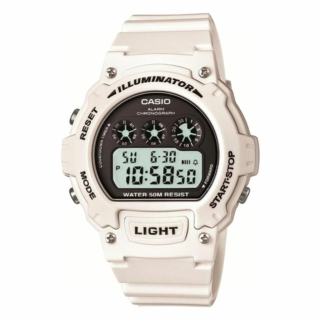 how to reset casio illuminator watch