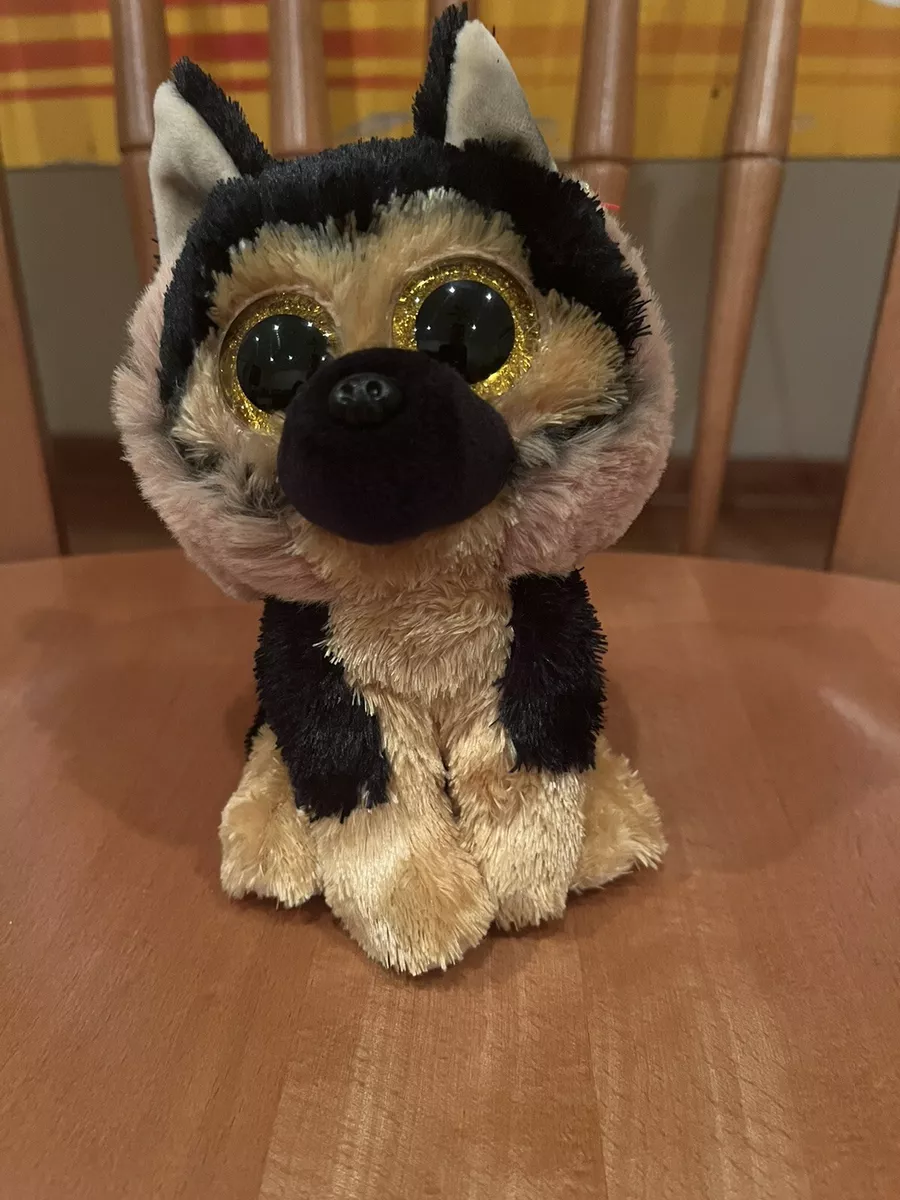 Ty Beanie Boos 6 Spirit The German Shepard, Perfect Plush!