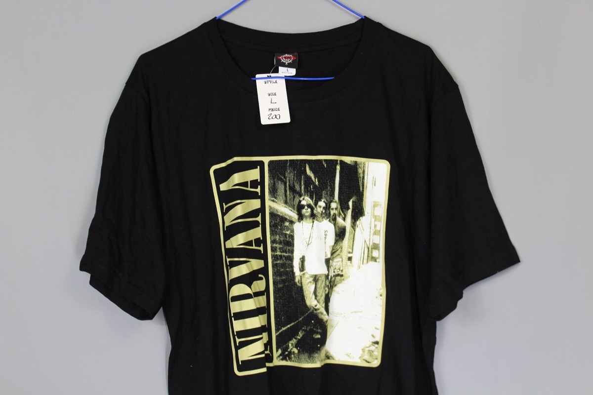 BNWT BRIK WALL ALLEY GTS NIRVANA T-SHIRT BLACK SIZE L | eBay BNWT BRIK WALL ALLEY GTS NIRVANA T-SHIRT BLACK SIZE L | eBay