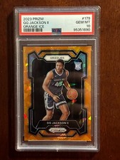 2023 Prism GG Jackson II Orange Ice PSA 10 GEM MINT PSA 95351690 #179