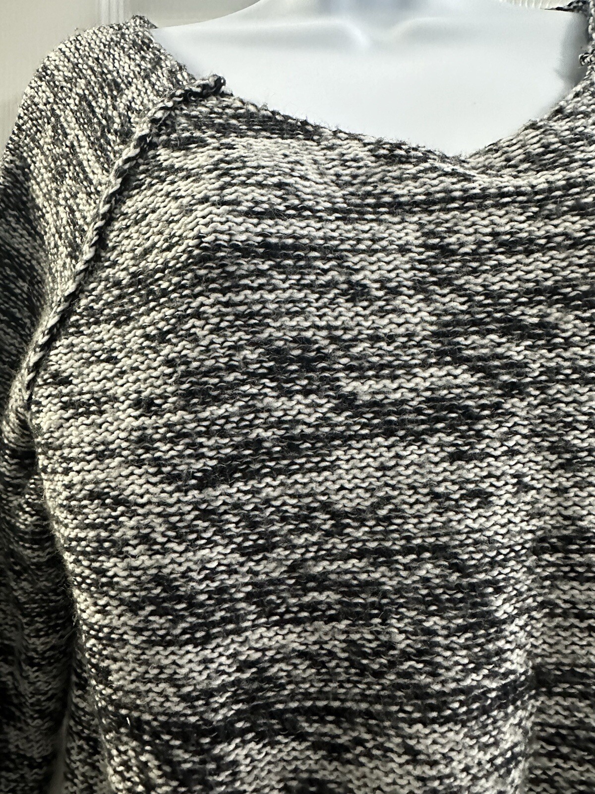 American Eagle Marbled Pullover Sweater Size Large - image 4