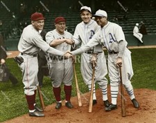 DO708 Rogers Hornsby - Mack Wilson - Al Simmons 8x10 11x14 16x20 Colorized Photo