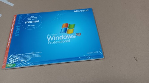 Brand New Microsoft Windows XP Professional Recovery Toshiba Satellite Pro 6100 - Picture 2 of 10