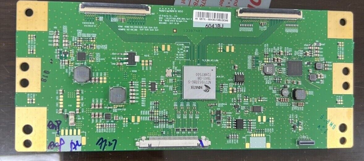 Sony 1-001-517-11 (6871L-6043B)  T-Con Board