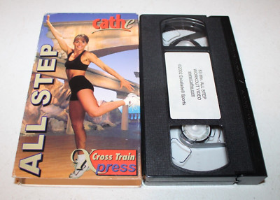 All Step Cross Train XPress Workout Video (VHS, 2000) We Combine Shipping