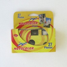 Appareil photo jetable Flash- NOVOCOLOR - 27 Poses couleur - -Péremption 01-2023